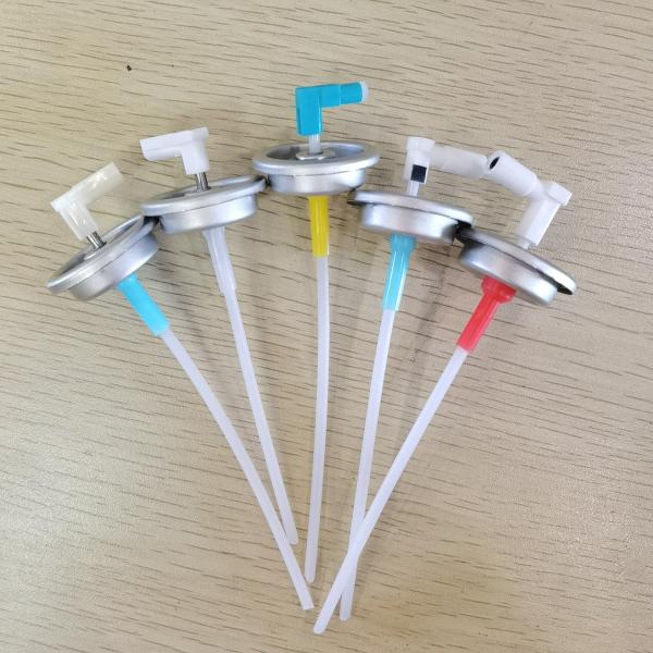Tinplate Cup 1Inch Metered Aerosol Valve For Pharmaceutical Production