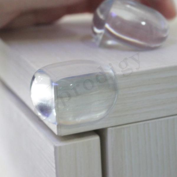 PVC Sturdy Clear Plastic Edge Guard Childproof Abrasion Resistant