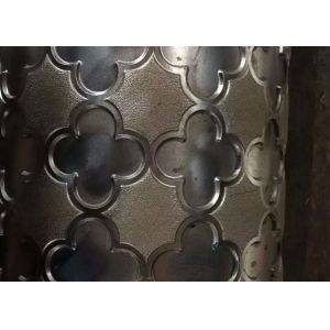 Laser Engraved DC53 Tool Steel Embossing Roller for Customizable Wood Plastic Composite Decking