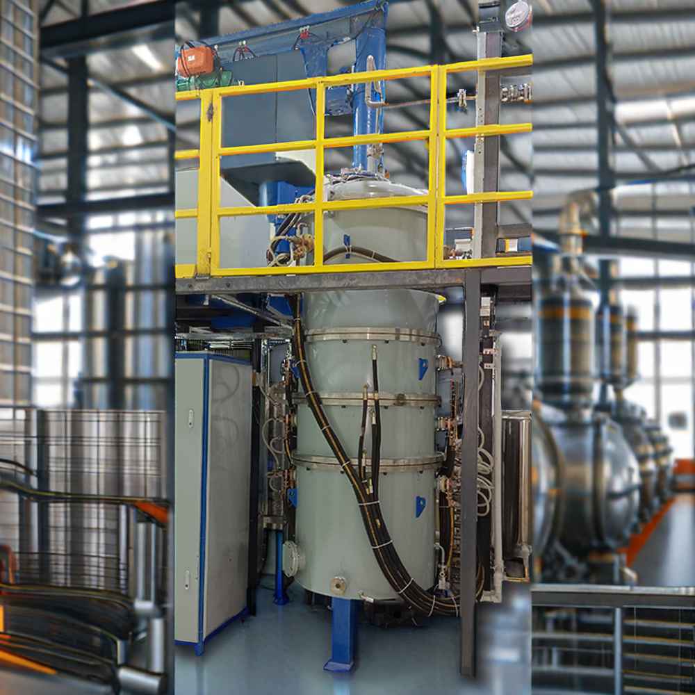 Stainless Steel Vacuum Deposition Furnace Graphite Resistance Heating Or Induction Heating