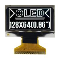 Fabrique d'affichage OLED Chine 0,96 pouces 128x64 points Module graphique OLED Interface SPI à couleur unique