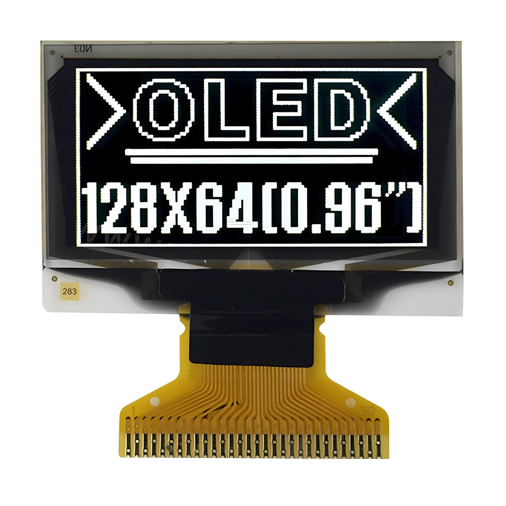 OLED дисплей Factory China 0,96 дюйма 128x64 точек OLED графический модуль одноцветный интерфейс SPI