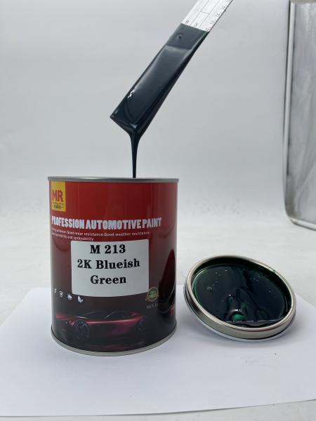 M213 2K Blueish Green Automotive Refinish Paint Green with Blue Tone Colorant
