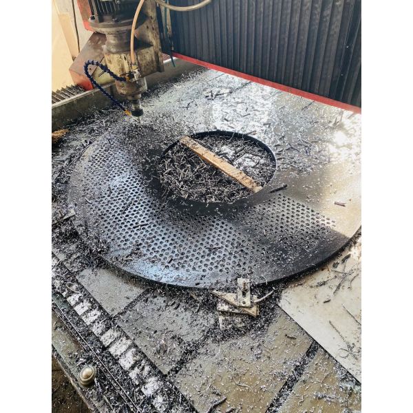 Long Service Life Fiber Separator Machine Stainless Steel Screen Plate For Pulp Making