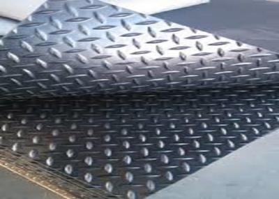 Machinable 3003 6061 Aluminium Chequered Plate Custom Size For Refrigeration Floor
