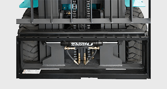 Counterbalance Electric Forklift Truck Four Wheeled 3000mm 2.0 - 2.5 Tons