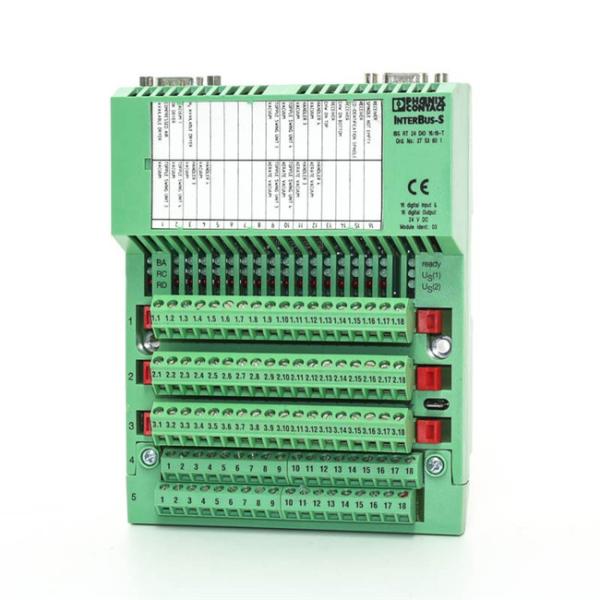 IBS RT 24 DI 16-T Phoenix Digital Input Module , 16 Inputs , 24VDC , 3 Conductor Connection