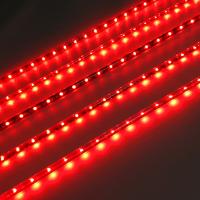 Lumière extérieure à 360 degrés à LED Meteor Tube Fairy String Lights avec une source lumineuse LED à couleur RVB et un tuyau ondulé 3D