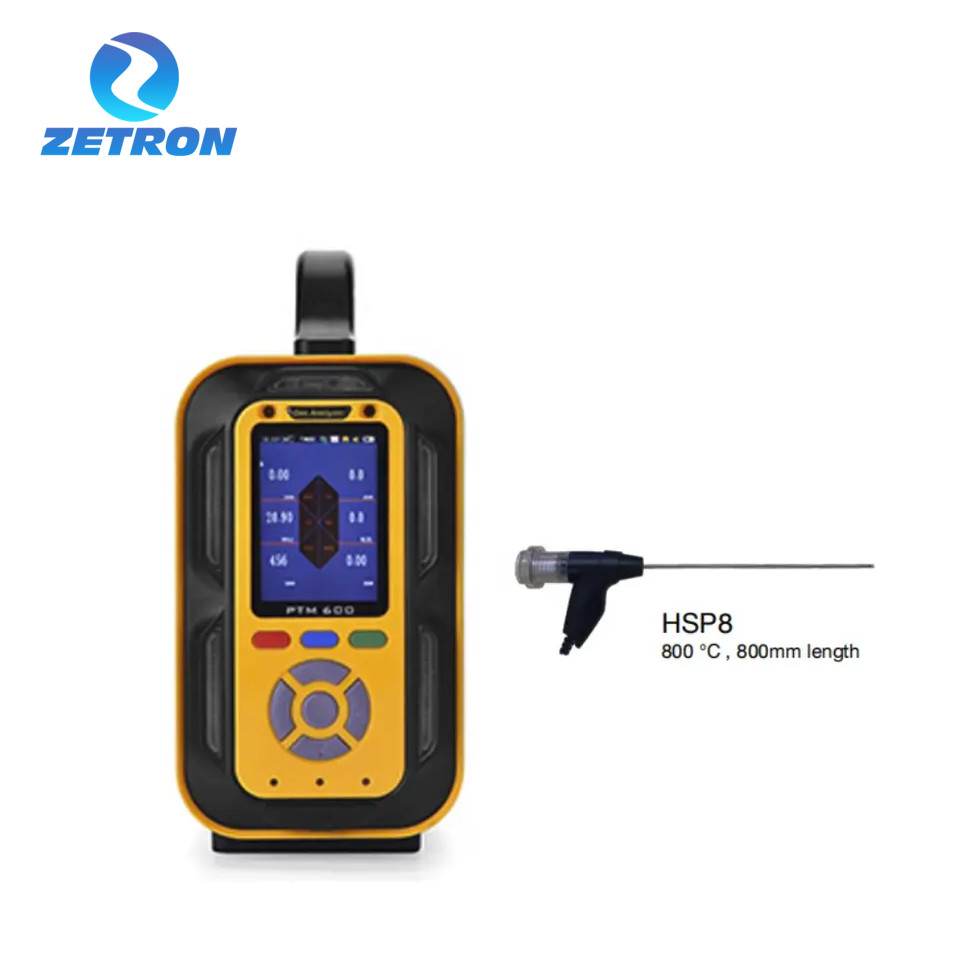 Цифровой дистанционный газовый детектор Zetron PTM600-Bio внутри газового пения для обнаружения утечки