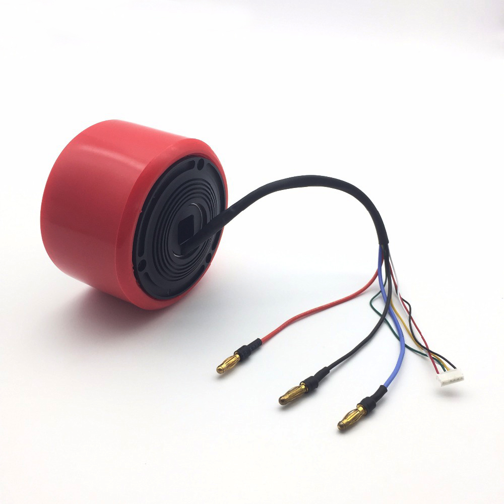 Factory &Customizable &Balanced BL DC 24V-36V 8352 260W Hub Drive Motor W/ PU Wheel for RC Electric Skateboard Scooter Longboard