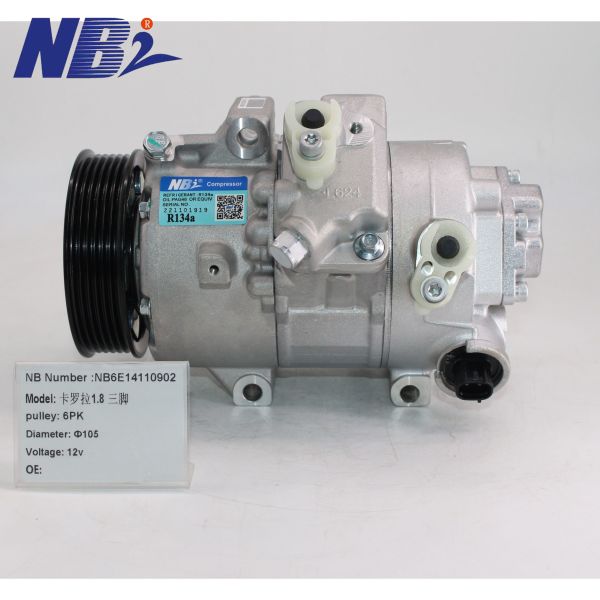 Auto Ac A/C Air Conditioning Compressor For Toyota Corolla Altis 1.8L 1ZZFE 3ZZFE 88310-1A751 88310-1A750 883101A751 883101A750
