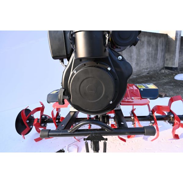 Power Tiller Diesel Farm Cultivator Mini Land Cultivation Machine Diesel Tiller for Home