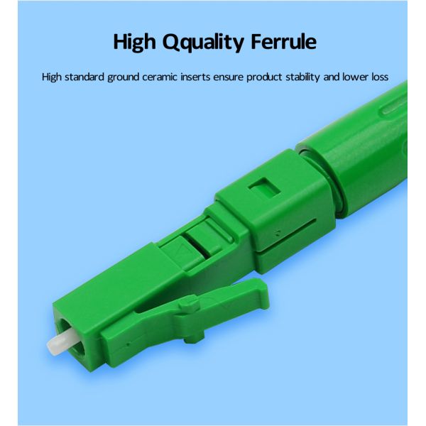 FTTH механический быстрый соединитель для установки, LC быстрый соединитель для кабеля 2x3 мм