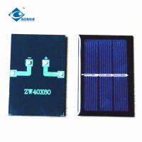 Module solaire adapté aux besoins du client 0.27W IP67 de picovolte de silicium léger de Mini Solar Panels 1.5V de taille évalué
