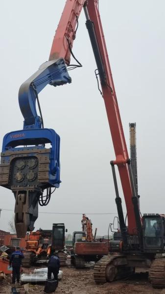 VIBRA Pile Driver For 65-75ton Excavators
