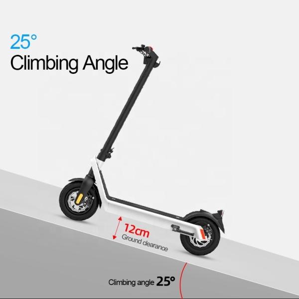Unisex Electric Scooter X9 16.5Ah Battery 850w Motor Foldable Design Net/Gross Weight 20KG/21KG EU/US Warehouse Delivery