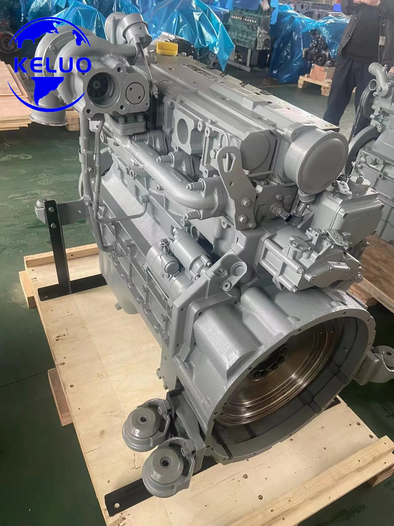 Новый двигатель BF6M1013 Deutz 174KW 195KW 206KW Дизельный двигатель с водяным охлаждением