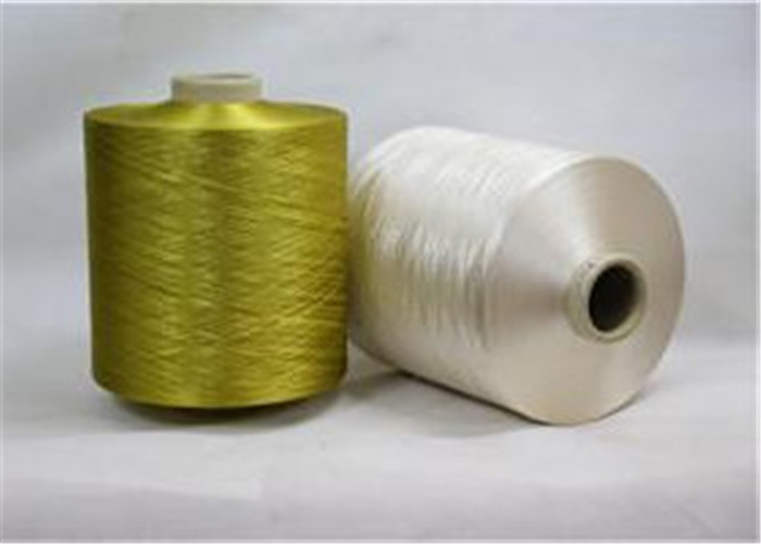 Breathable Sewing Dty Polyester Yarn , 200D/144F Polyester Dyed Yarn