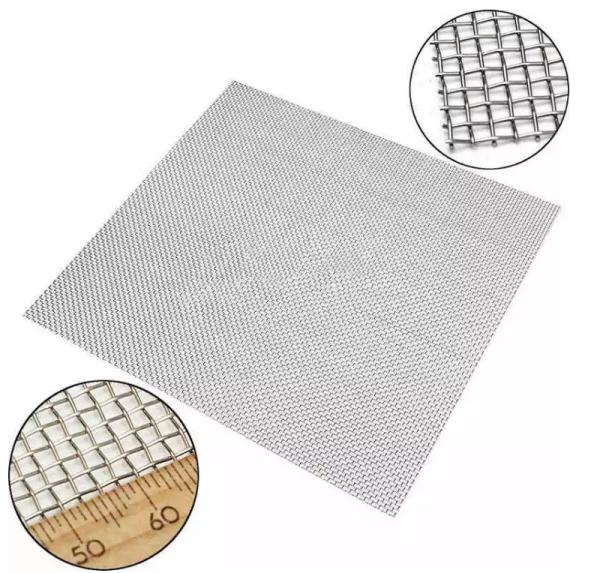 High Temperature Stainless Steel Weave Mesh Heat Resistant Sus302 304 316 316l