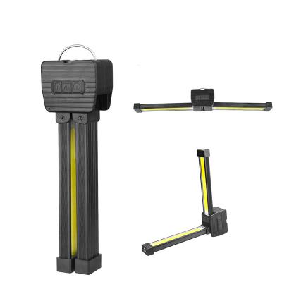 2pcs COB 5W 500 Lumen Aluminium ABS Work Light 1200mAh Lithium Battery 52*31*180mm