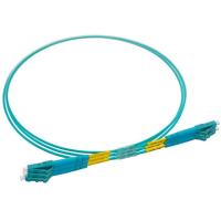 LC-LC Wire Single Core Multimode OM3 Fiber Optic Patch Cord Jumper PVC Cable 1M 10M