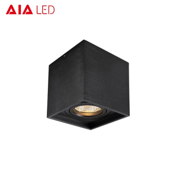 GU10 holder surface mounted aluminum spotlight&interior GU10 spot light for hotel