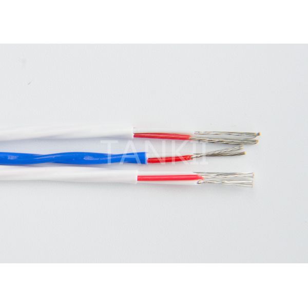 Type K J T Thermocouple Extension Cable Insulated PTFE / Fiberglass High Accuracy
