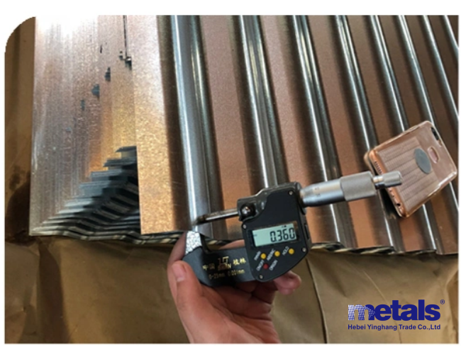 Кальцинированный цинковый слой металлической стали