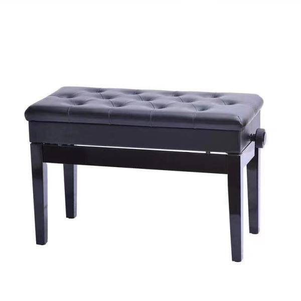 Modern Design soft wooden piano bench Wholesale High Quality Wooden Modern Piano Bench With Leather  Special single pian