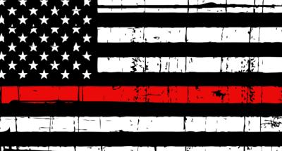 Lightweight Design Thin Red Line Flag Bright Vivid Fade Proof