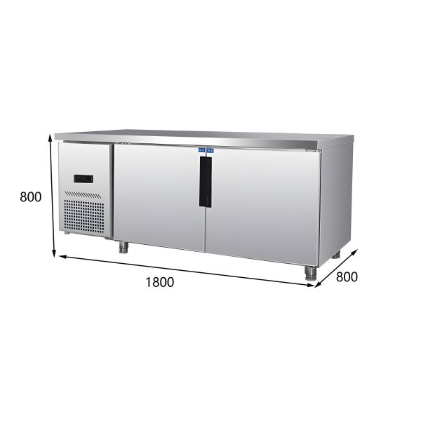 Non-Freezing Micro-Freezing Refrigerated Worktable for Voltage/Frequency or customized