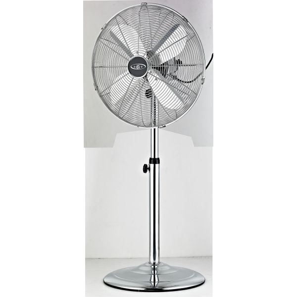 16 Inch Indoor Electric Stand Fan Oscillating Air Cooling With Full Copper Motor