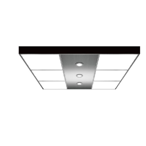 Passenger Elevator Hairline Stainless Steel Lift Cabin Etching 2500kg Load