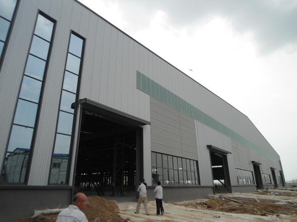 Modular Light Steel Frame Building Material Plant Warehouse