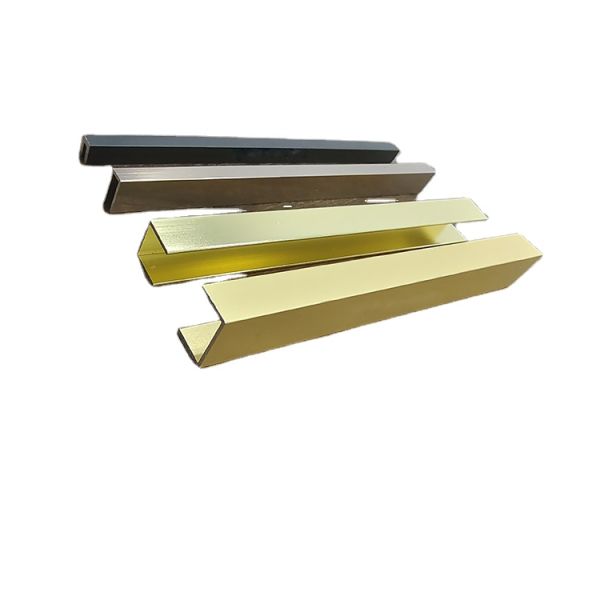 Aluminum Floor Edge Trim for Laminate Flooring Threshold Transition T5 Temper Profiles