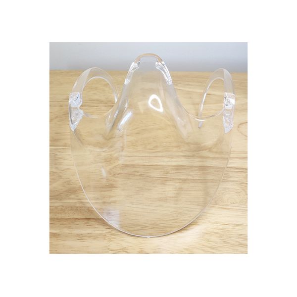 Anti Droplets  Transparent Plastic Clear Mouth Shield For Sports