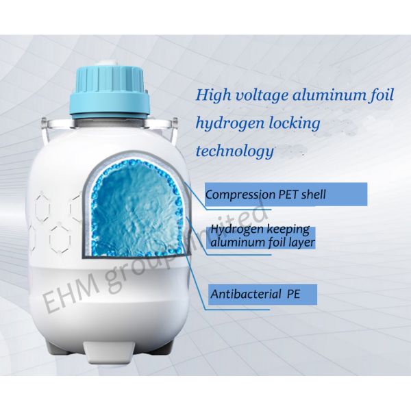 EHM Commercial Hydrogen Water Machine 3000ppb Stainless Steel Ionizer