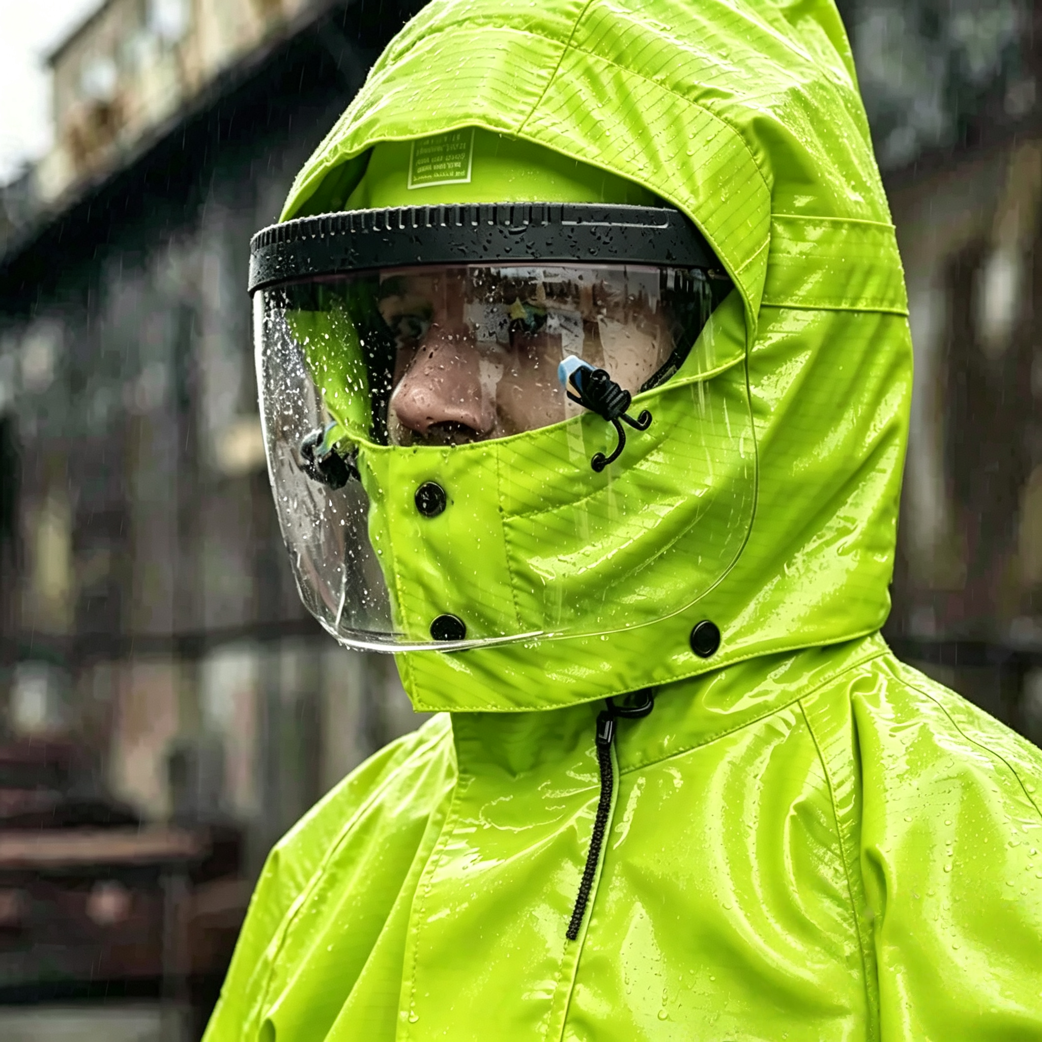 Heavy Duty High Visibility Clothing Waterproof Offshore Workwear Lightweight
