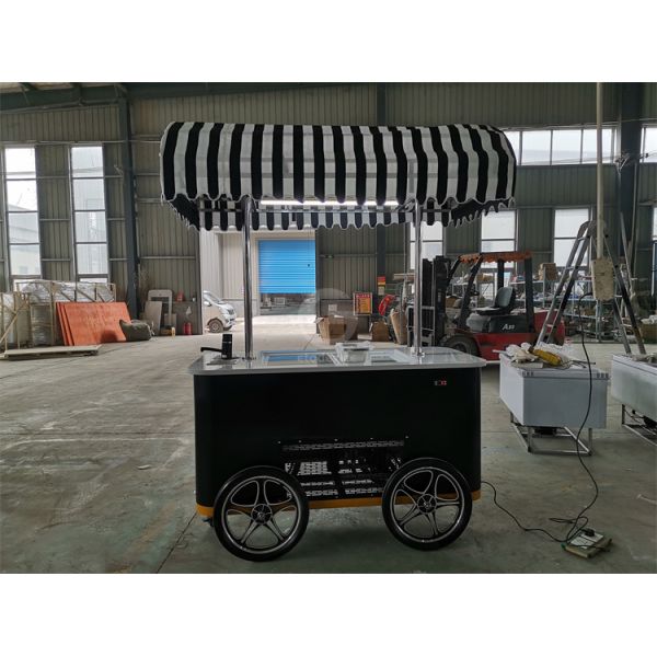 Multi-Function Coffee Carts Food Carts Mobile Food Cart for Ice Cream