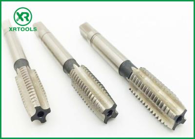 DIN 352 Metric Pipe Tap Set , White Finished Acme Thread Tap Silver Color