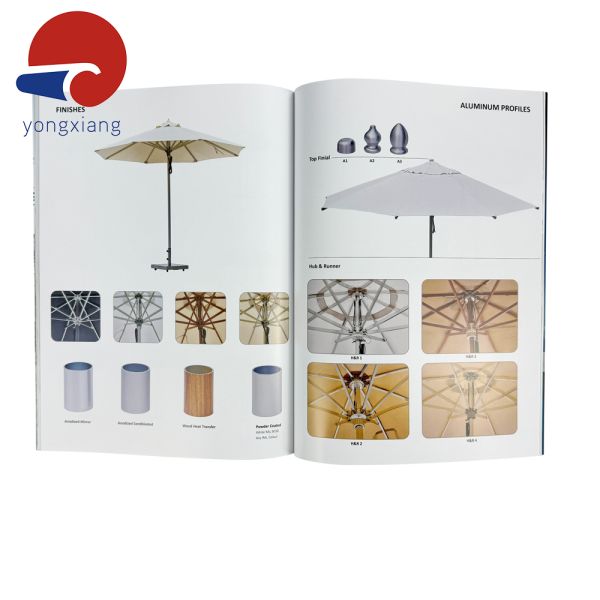 Offset Printing Photo Album Book Sewing Picture Brochures Custom Size