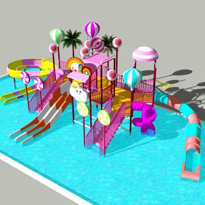 Sturdy Back Yard Water Park Child Friendly OEM Service Available