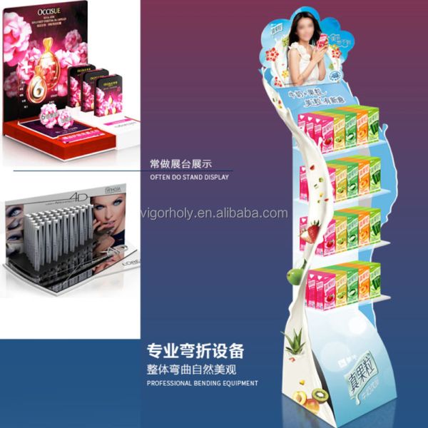Eco-Friendly Display Rack for Chewing Gum and Canned Food Customized Round Design