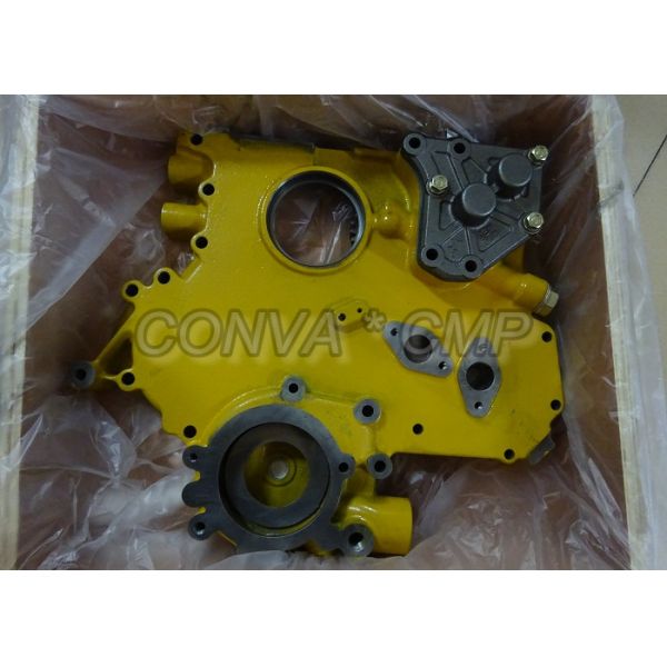 CAT 3306 E320B Excavator Oil Pump For Engine Spare Parts Wooden Packing