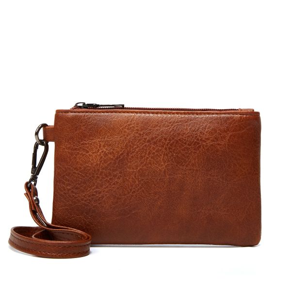 Vintage Leather Tote Crossbody Bag The Perfect Addition to Your Daily School Life