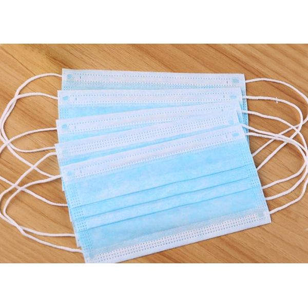 Individual Household Meltblown Disposable 3 Ply Earloop Mask