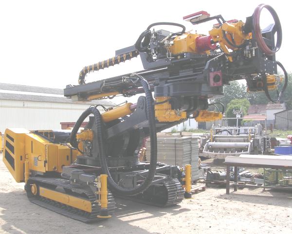 Hydraulic Crawler Drills With High Rotation Speed for Double Motor Lifting Force 50KN