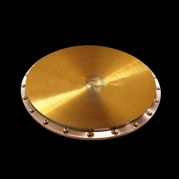 Gold Au Sputtering Target 99.99% Purity With Extremely High Conductivity