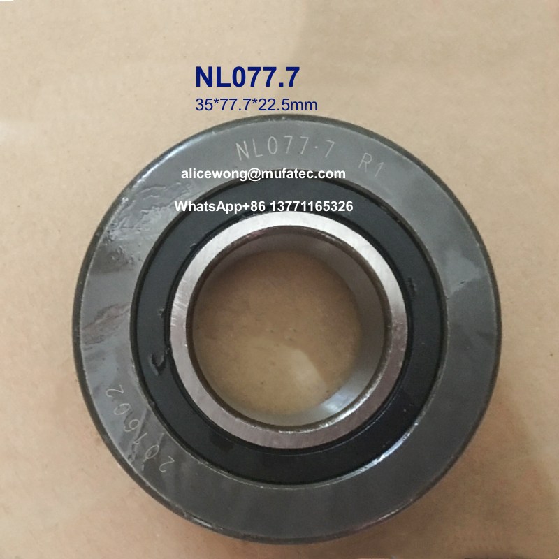 NL077.7 подшипники для погрузчиков тяжелые шаровые подшипники 35x77.7x22.5 мм
