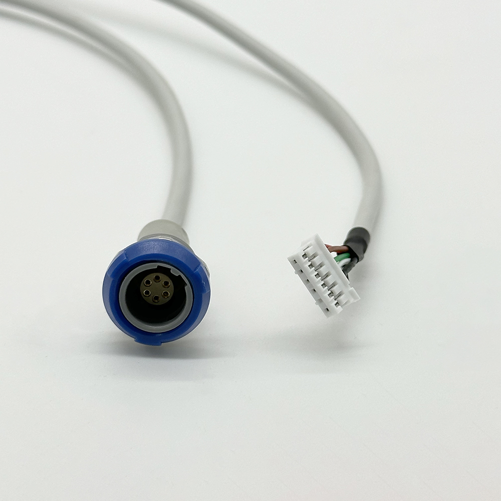 Совместимый Mindray Patient Monitor 6pin SpO2 Socket Connector с проводами и терминалом